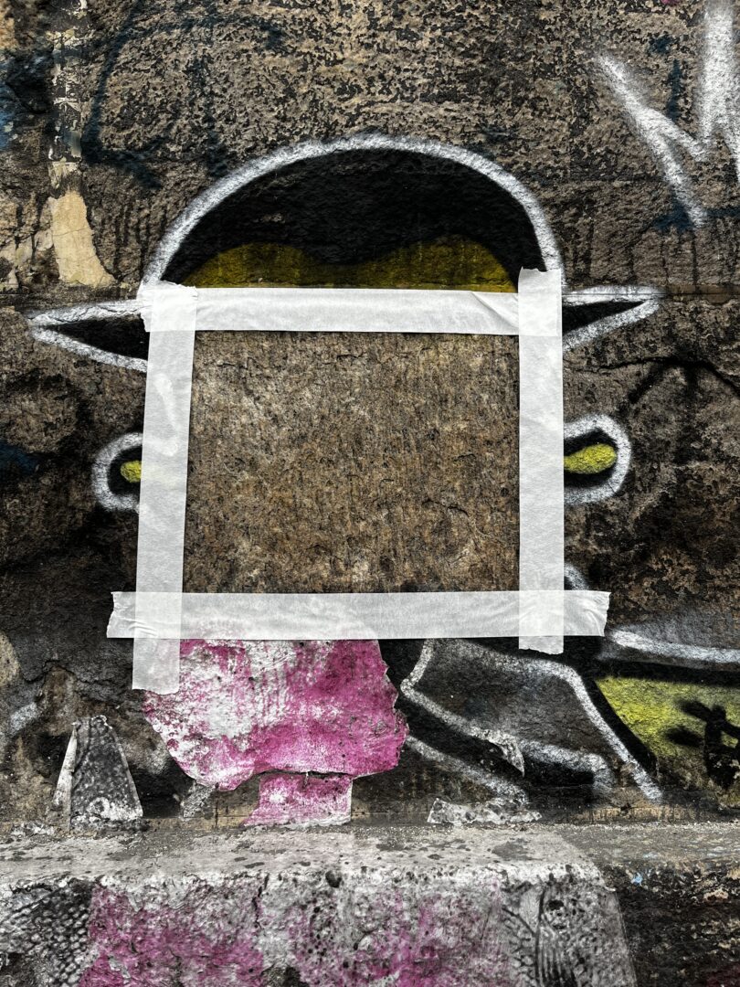 Teste de remoção de pichação