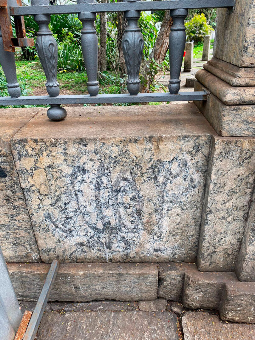 Teste de remoção de pichações.